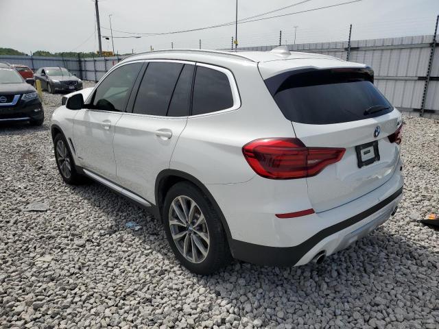 5UXTR9C58JLD66790 - 2018 BMW X3 XDRIVE30I WHITE photo 2