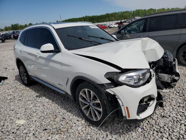 5UXTR9C58JLD66790 - 2018 BMW X3 XDRIVE30I WHITE photo 4