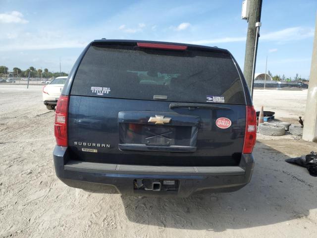 1GNFC16J97J168125 - 2007 CHEVROLET SUBURBAN C1500 BLUE photo 6