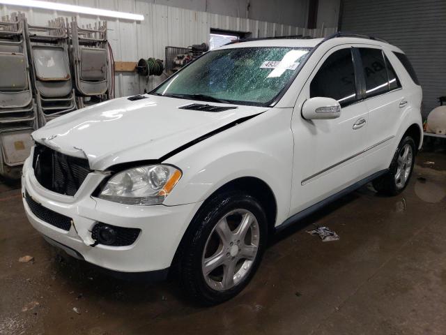 4JGBB22E28A354840 - 2008 MERCEDES-BENZ ML 320 CDI WHITE photo 1