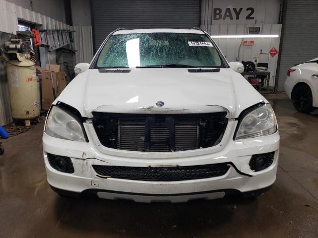 4JGBB22E28A354840 - 2008 MERCEDES-BENZ ML 320 CDI WHITE photo 5