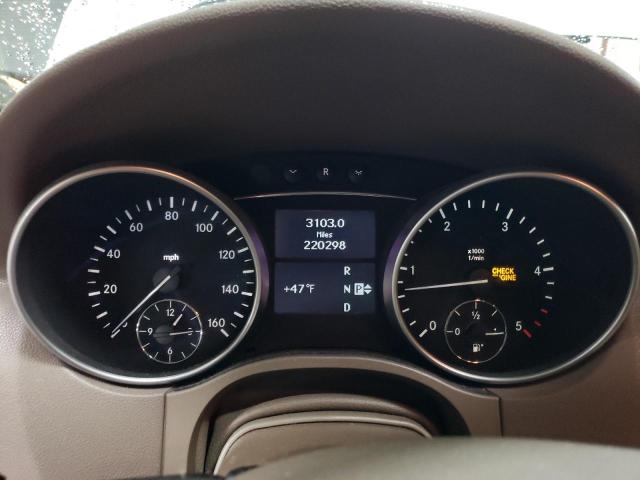 4JGBB22E28A354840 - 2008 MERCEDES-BENZ ML 320 CDI WHITE photo 9