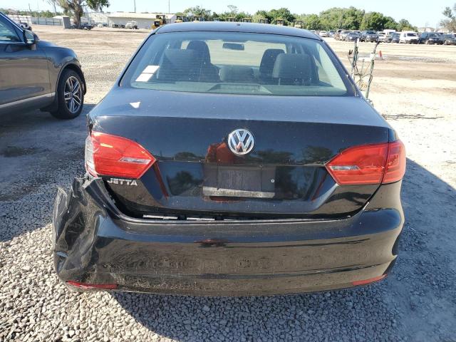 3VW2K7AJ2EM399899 - 2014 VOLKSWAGEN JETTA BASE BLACK photo 6