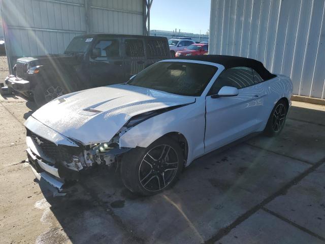 1FATP8UH3N5104909 - 2022 FORD MUSTANG WHITE photo 1