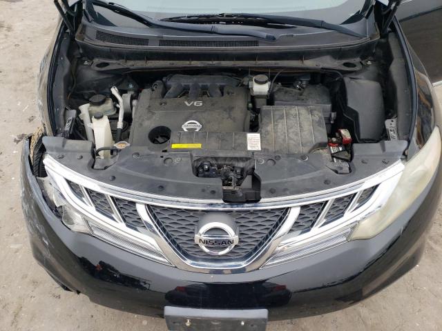 JN8AZ1MU4BW060316 - 2011 NISSAN MURANO S BLACK photo 11