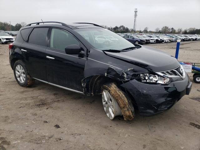 JN8AZ1MU4BW060316 - 2011 NISSAN MURANO S BLACK photo 4