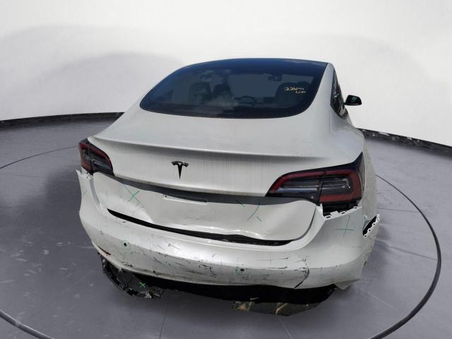 5YJ3E1EA0NF371626 - 2022 TESLA MODEL 3 WHITE photo 6