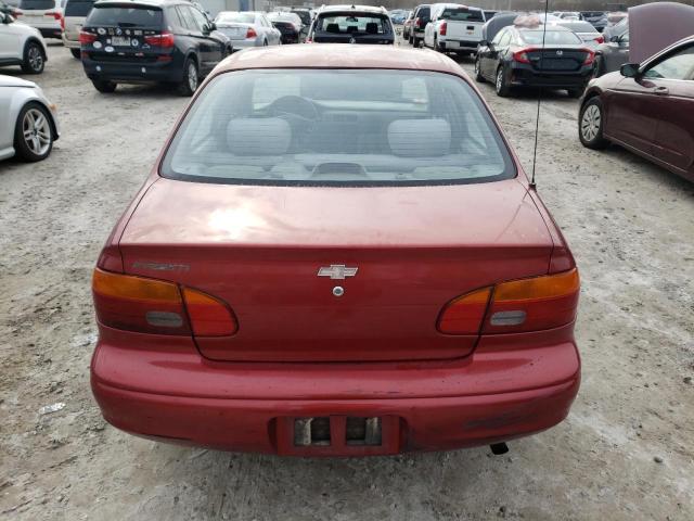 1Y1SK528X1Z447205 - 2001 CHEVROLET GEO PRIZM BASE RED photo 6