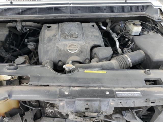 1N6AA0EDXBN306073 - 2011 NISSAN TITAN S 白色 照片 12