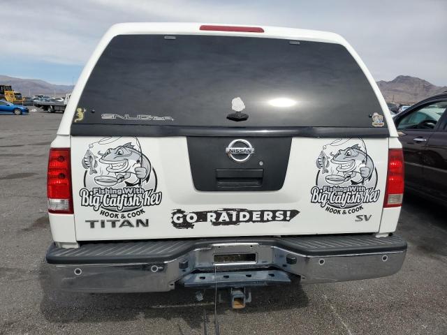 1N6AA0EDXBN306073 - 2011 NISSAN TITAN S 白色 照片 6