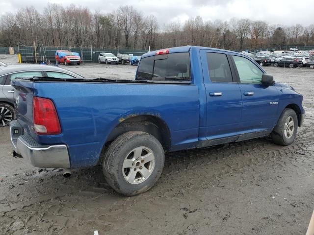 1D7RB1GP0AS250859 - 2010 DODGE RAM 1500 BLUE photo 3