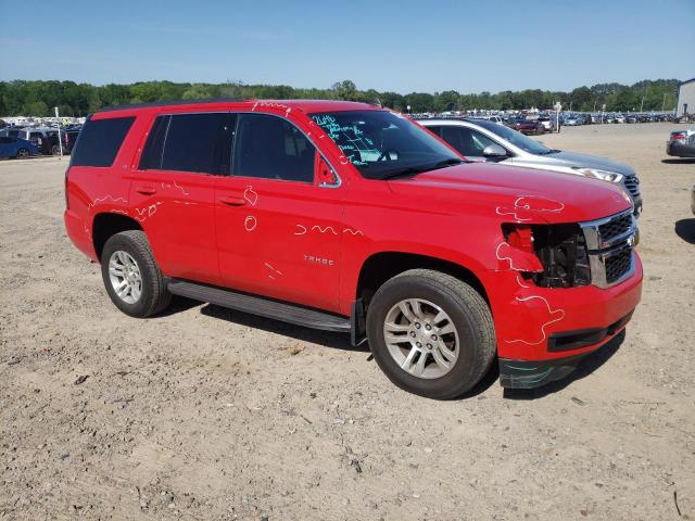 1GNSCAEC0FR513060 - 2015 CHEVROLET TAHOE C1500  LS RED photo 4