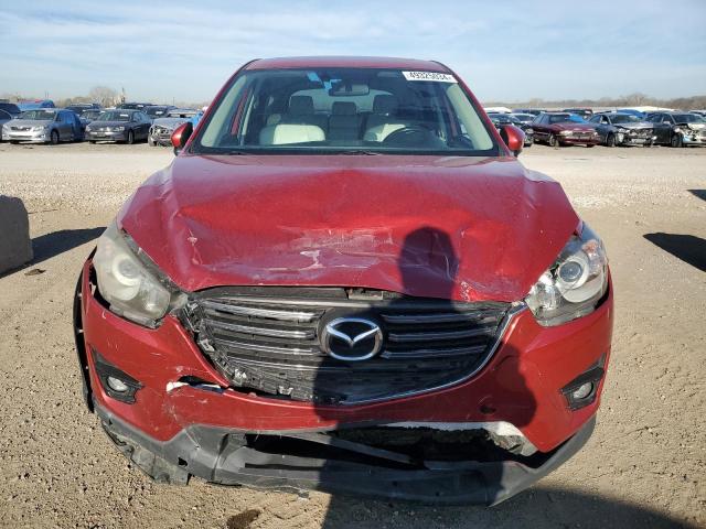 JM3KE2DY5G0755619 - 2016 MAZDA CX-5 GT RED photo 5