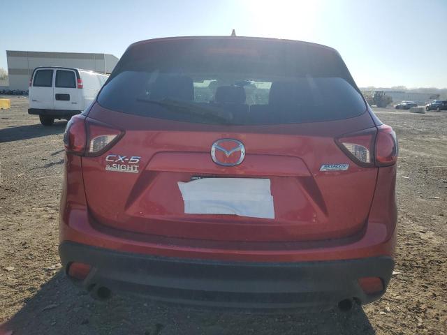 JM3KE2DY5G0755619 - 2016 MAZDA CX-5 GT RED photo 6