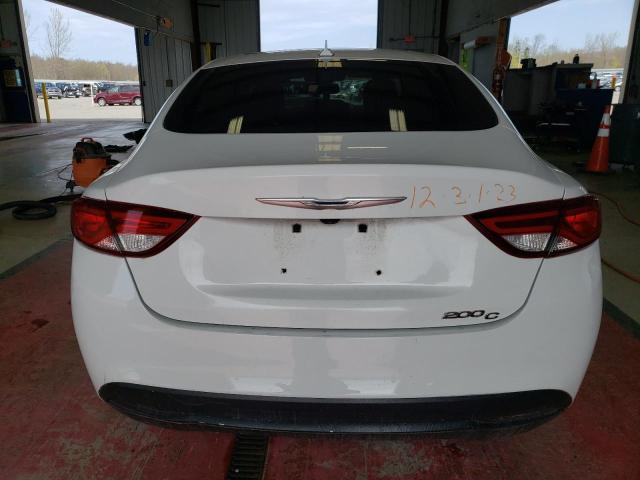 1C3CCCCB0FN541455 - 2015 CHRYSLER 200 C WHITE photo 6