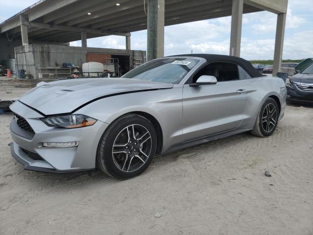 1FATP8UH6M5124974 - 2021 FORD MUSTANG SILVER photo 1