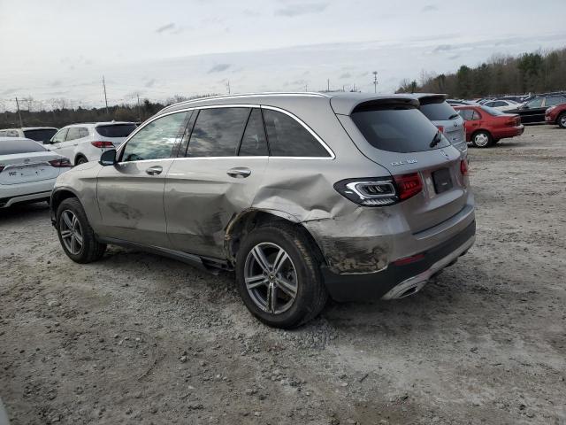 W1N0G8EB9NV367227 - 2022 MERCEDES-BENZ GLC 300 4MATIC SILVER photo 2