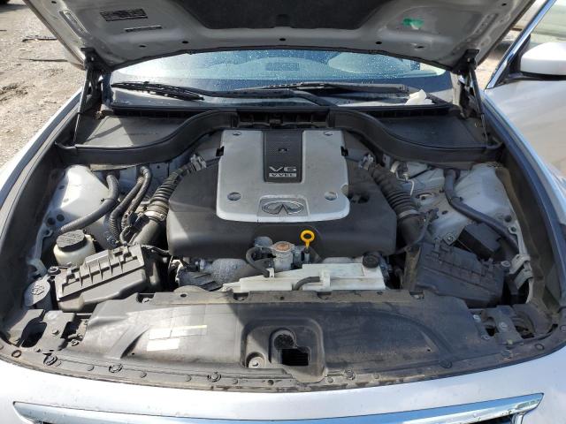 JN1CV6AP3DM304518 - 2013 INFINITI G37 BASE SILVER photo 11