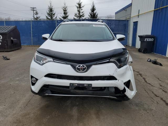 2T3RFREV7GW425221 - 2016 TOYOTA RAV4 XLE WHITE photo 5