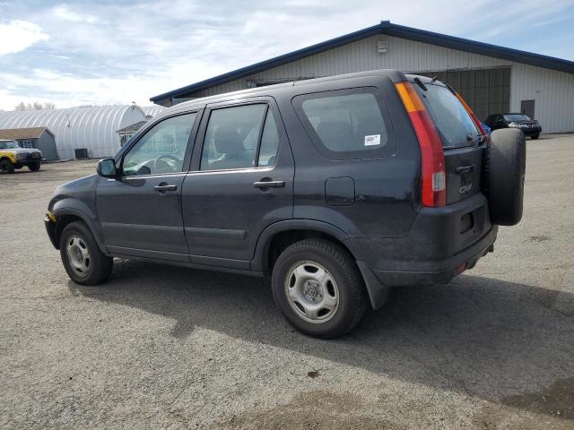 JHLRD77454C051093 - 2004 HONDA CR-V LX BLACK photo 2