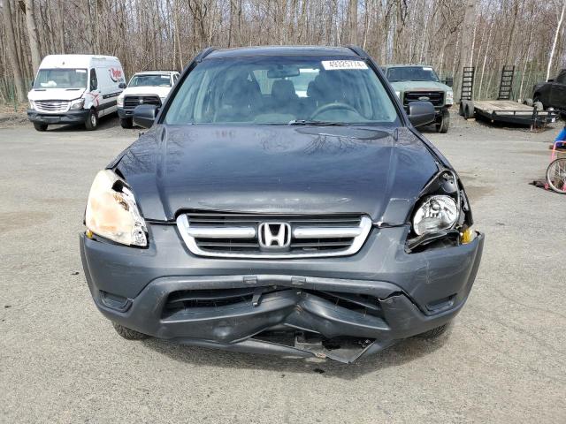 JHLRD77454C051093 - 2004 HONDA CR-V LX BLACK photo 5