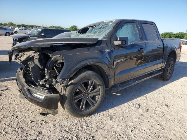 1FTEW1CP1MFB36742 - 2021 FORD F150 SUPERCREW BLACK photo 1