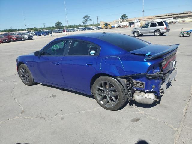 2C3CDXBG2LH133285 - 2020 DODGE CHARGER SXT BLUE photo 2