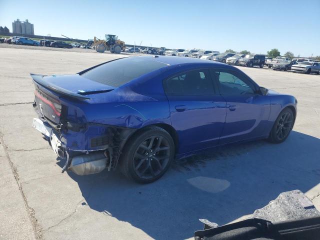 2C3CDXBG2LH133285 - 2020 DODGE CHARGER SXT BLUE photo 3