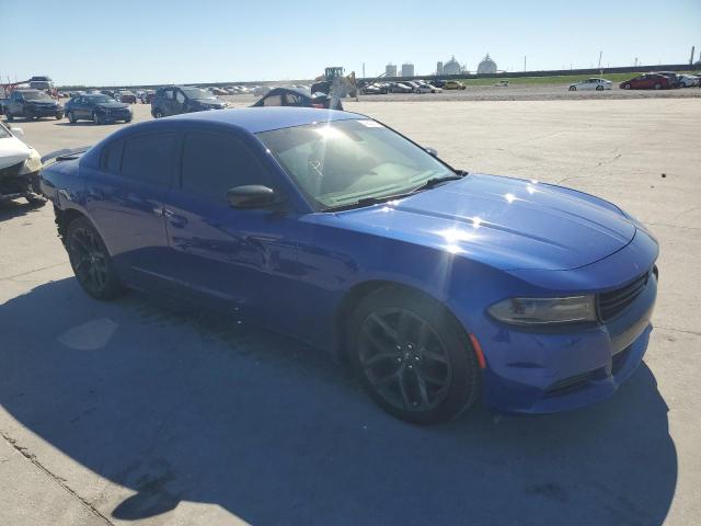 2C3CDXBG2LH133285 - 2020 DODGE CHARGER SXT BLUE photo 4