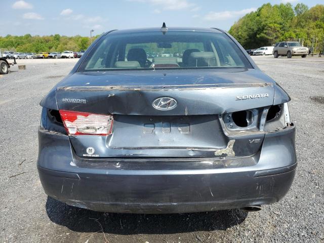 5NPEU46F29H570367 - 2009 HYUNDAI SONATA SE GRAY photo 6