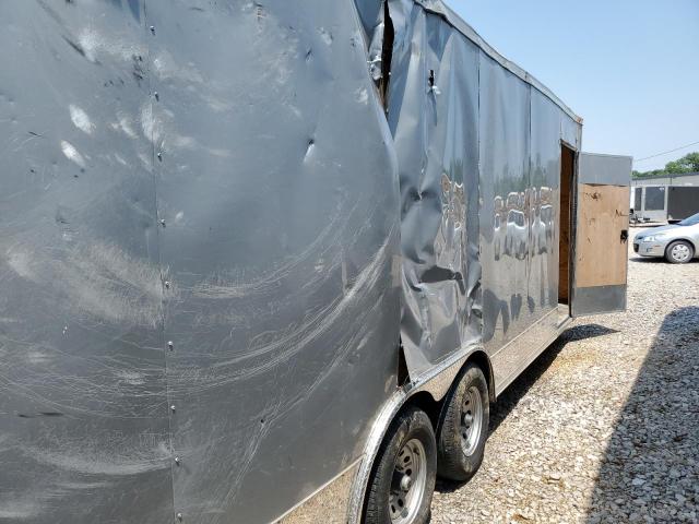 7FWBE2423N1016483 - 2022 TRAIL KING ENCLOSED ნაცრისფერი ფოტო 10