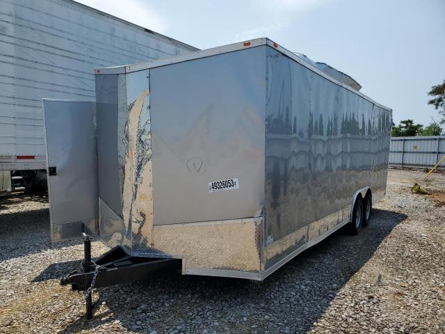 7FWBE2423N1016483 - 2022 TRAIL KING ENCLOSED ნაცრისფერი ფოტო 2