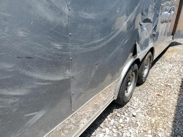 7FWBE2423N1016483 - 2022 TRAIL KING ENCLOSED ნაცრისფერი ფოტო 8