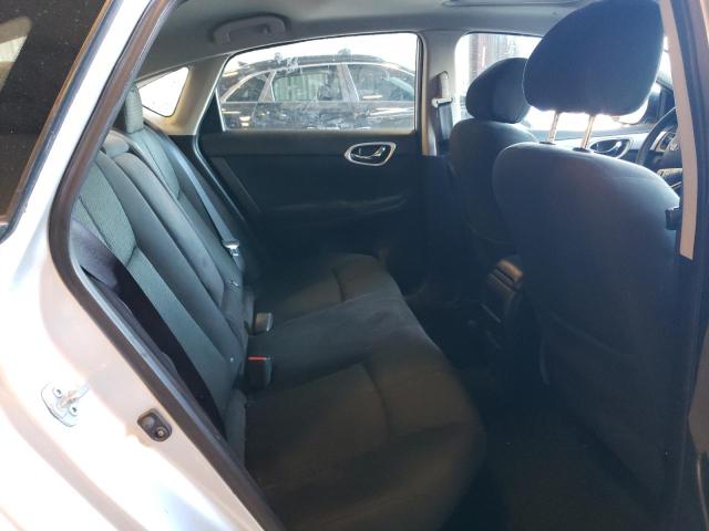 3N1AB7APXEY316458 - 2014 NISSAN SENTRA S SILVER photo 10