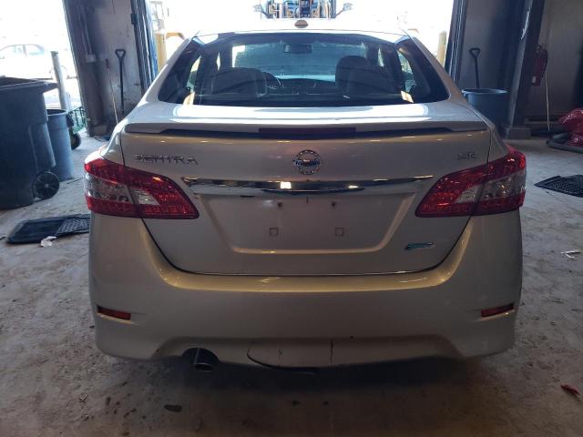 3N1AB7APXEY316458 - 2014 NISSAN SENTRA S SILVER photo 6