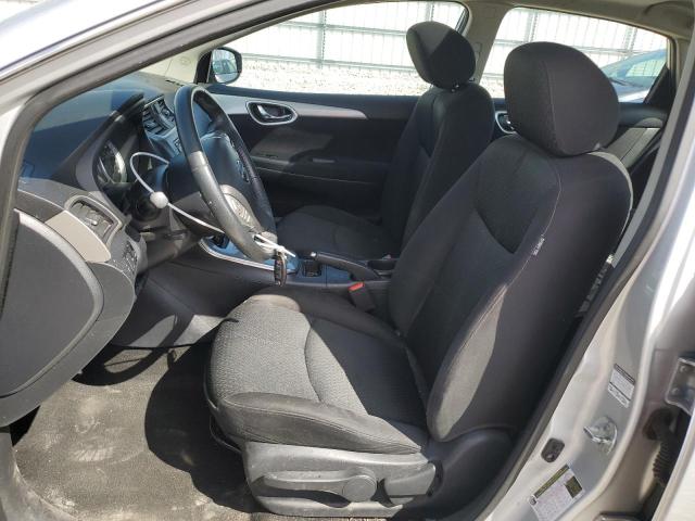 3N1AB7APXEY316458 - 2014 NISSAN SENTRA S SILVER photo 7