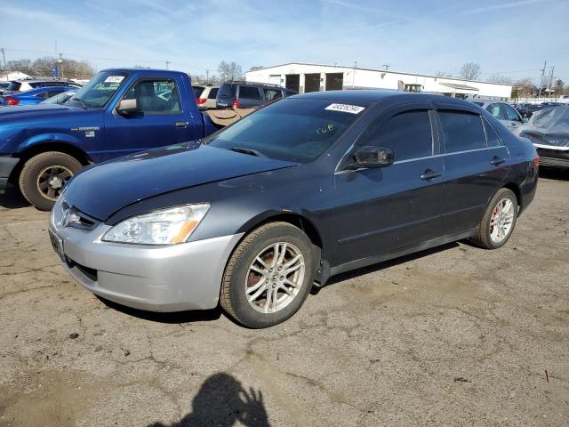 1HGCM56423A120424 - 2003 HONDA ACCORD LX GRAY photo 1