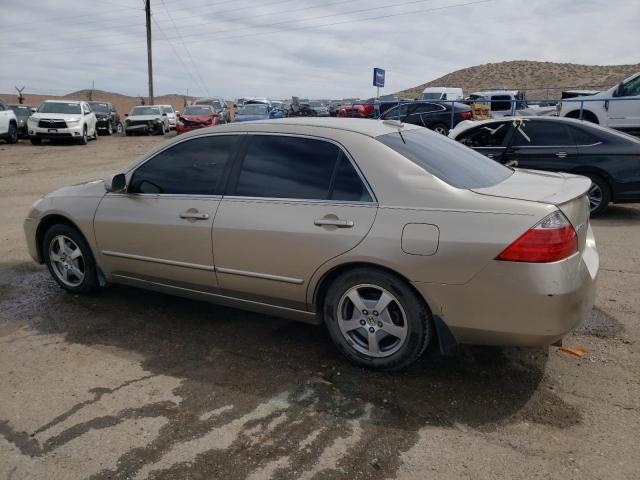 JHMCN36496C001762 - 2006 HONDA ACCORD HYBRID GOLD photo 2