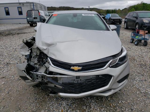 3G1BE6SM5HS511553 - 2017 CHEVROLET CRUZE LT SILVER photo 5