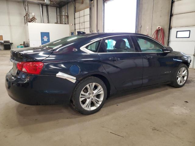 1G1125S36FU114176 - 2015 CHEVROLET IMPALA LT BLUE photo 3