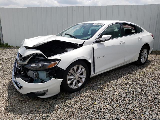 1G1ZD5ST5NF117182 - 2022 CHEVROLET MALIBU LT WHITE photo 1