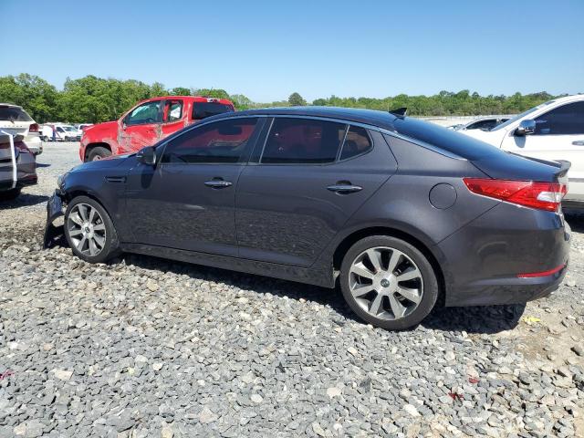 KNAGR4A62B5144084 - 2011 KIA OPTIMA SX CHARCOAL photo 2