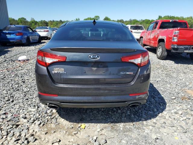 KNAGR4A62B5144084 - 2011 KIA OPTIMA SX CHARCOAL photo 6