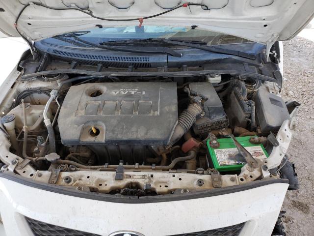 1NXBU40E29Z096375 - 2009 TOYOTA COROLLA BASE WHITE photo 11