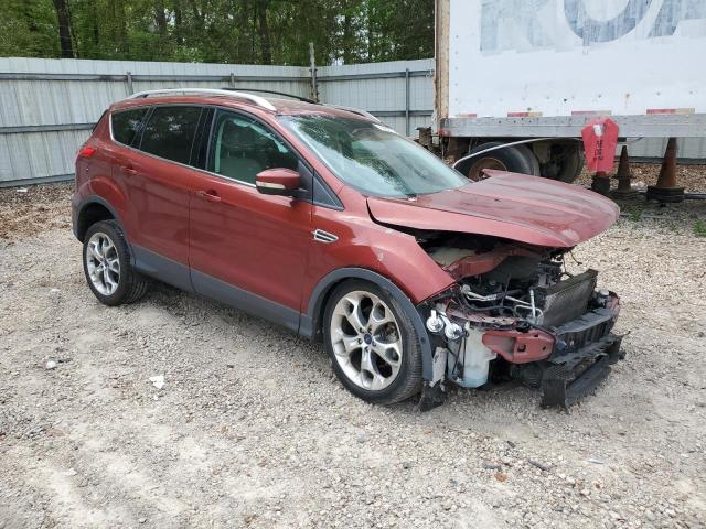 1FMCU0J97EUC16857 - 2014 FORD ESCAPE TITANIUM BURGUNDY photo 4