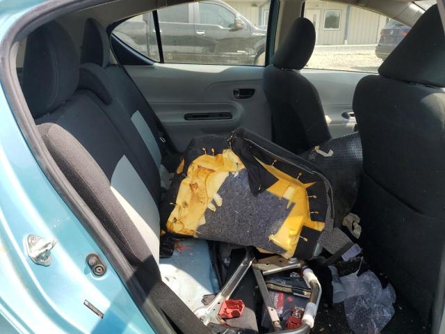 JTDKDTB36D1041447 - 2013 TOYOTA PRIUS C Niebieski zdjęcie 10