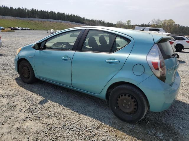 JTDKDTB36D1041447 - 2013 TOYOTA PRIUS C Niebieski zdjęcie 2