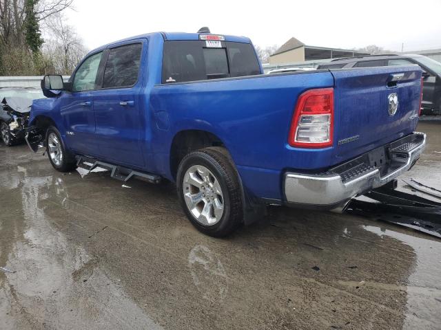 1C6SRFFT6KN648152 - 2019 RAM 1500 BIG HORN/LONE STAR BLUE photo 2