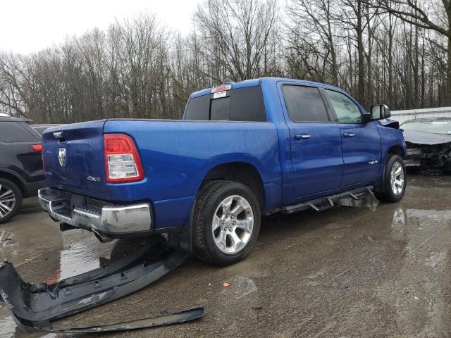 1C6SRFFT6KN648152 - 2019 RAM 1500 BIG HORN/LONE STAR BLUE photo 3