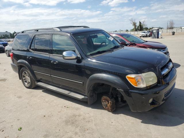 5TDBT48A97S287334 - 2007 TOYOTA SEQUOIA LIMITED BLACK photo 4